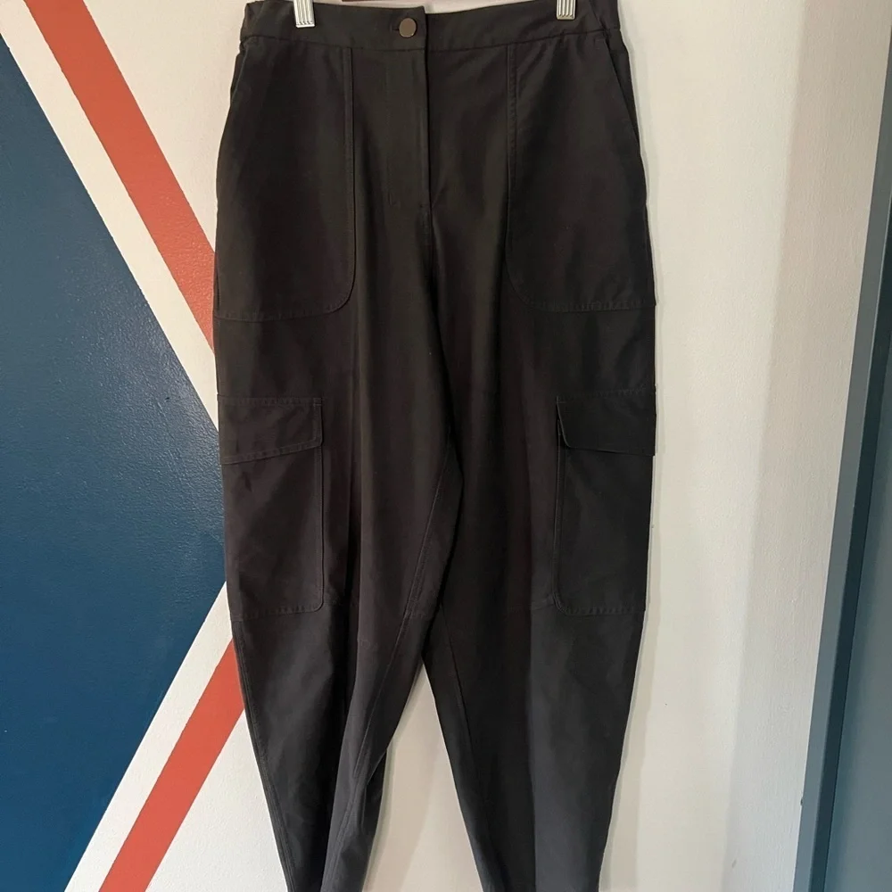lululemon athletica charcoal grey Cargo utility barrel Pants